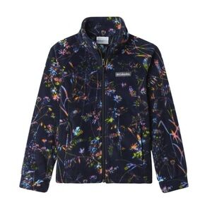 Columbia Multicolor Floral Fleece Jacket